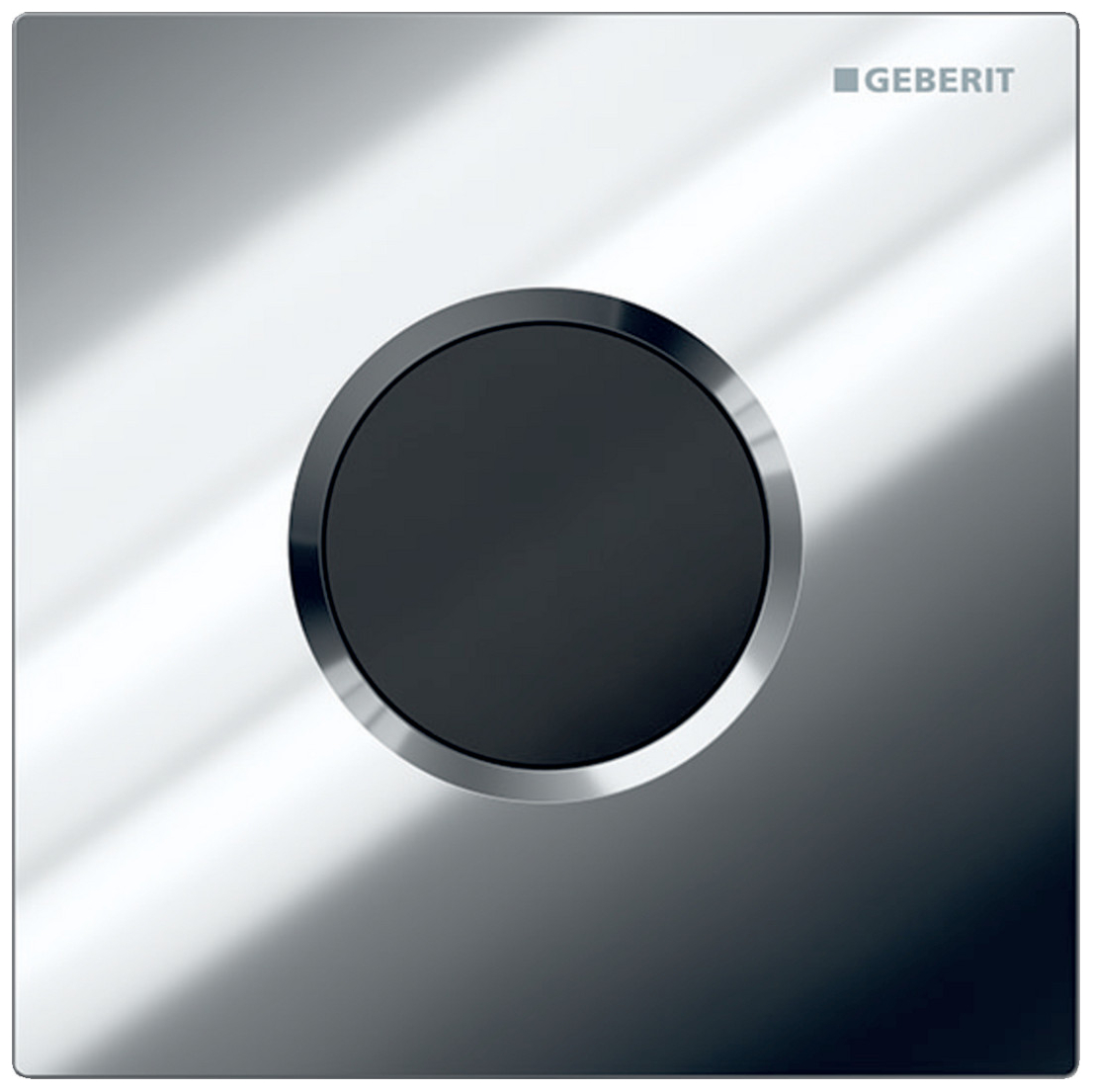 Geberit Urinalsteuerung mit elektronischer Spülauslösung Typ 01 hochglanz-verchromt 116.021.21.5 - Bild 1