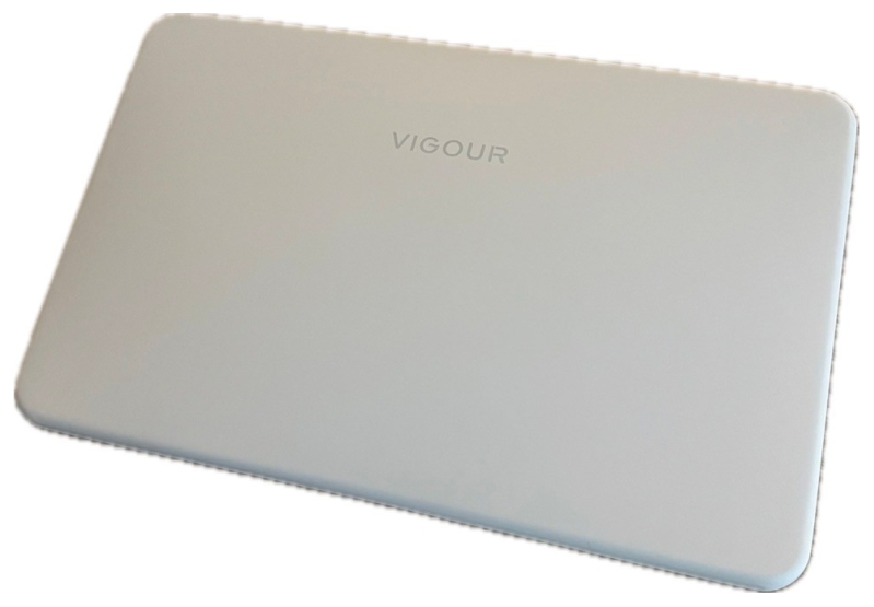 VIGOUR Ablaufdeckel Duschwanne V3 Mineralguss rechteckig SafeStepPlus weiß matt