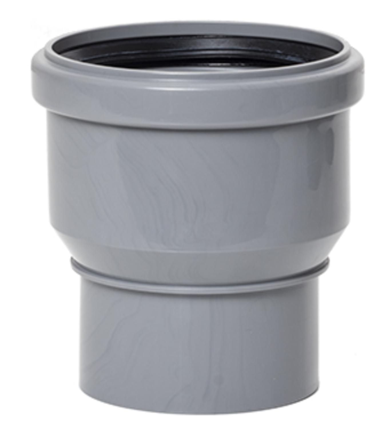 Airfit Reduzieradapter Muffe DN 90 Sptizende 75, konzentrisch, aus PP 69075RA - Bild 1