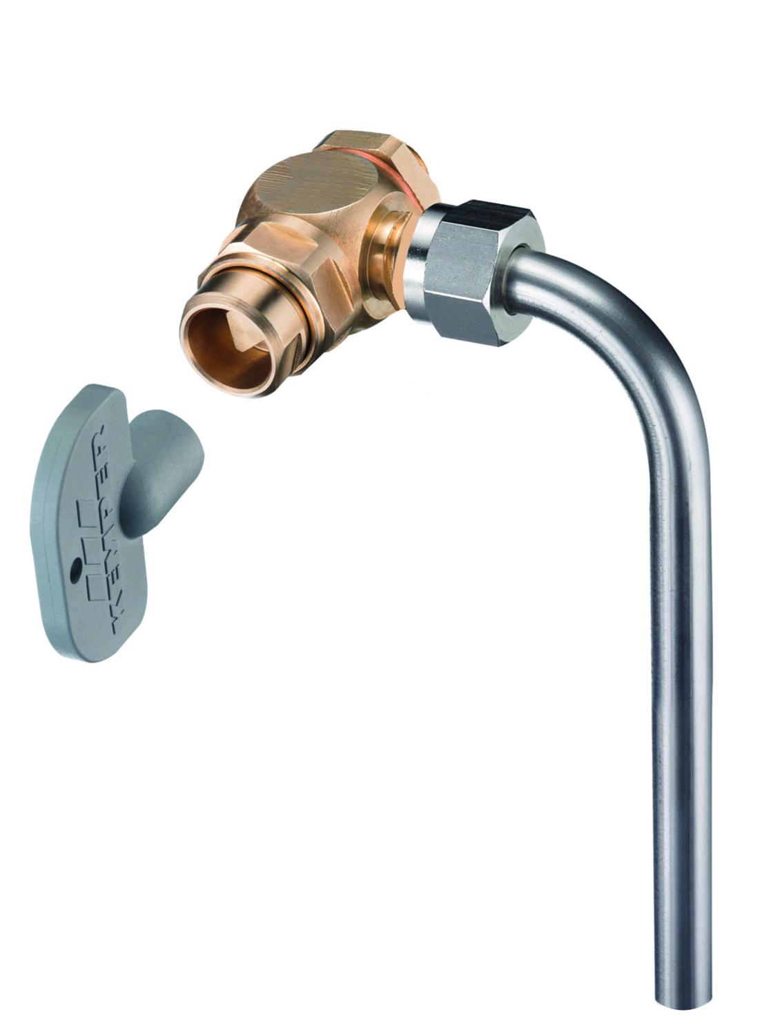 Kemper Probenahmeventil DN 8 G 1/4'' Rotguss 18700006 - Bild 1