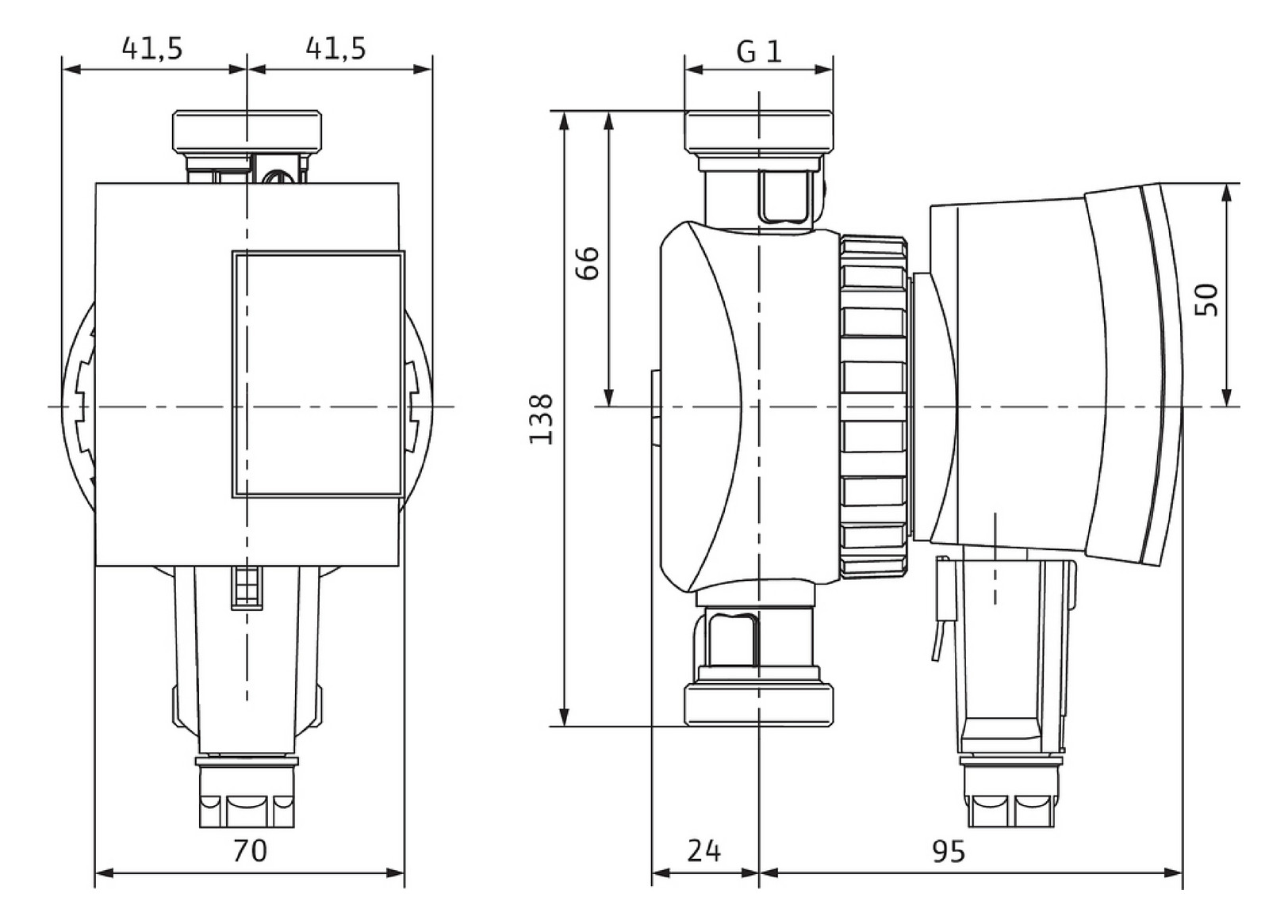 Wilo Star-Z NOVA A Nassläufer-Hocheffizienzpumpe 1/2'' Baulänge 138 mm 4132751 - Bild 2