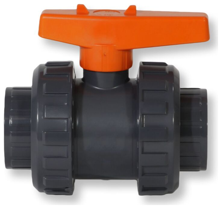 Cillit PVC-Kugelhahn 50 mm f. Schwimmbad m. Klebemuffen