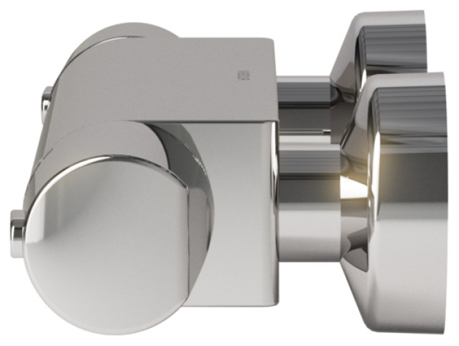 VIGOUR Aufputz-Brause-Thermostat derby V3 Safe-Tec ohne Brausegarnitur verchromt