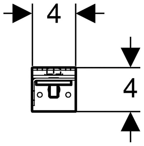 Geberit Duofix Basic Bausatz für Vorwandmontage 111.839.00.1 - Bild 4