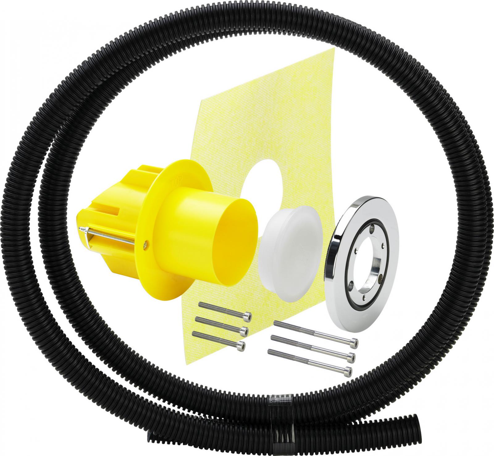 Viega Montageset UP-Erweiterungsset Multiplex Trio E 6146.36 verchromt für Bedienelement 671358 - Bild 1