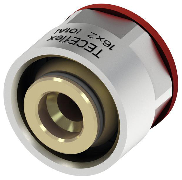 TECEflex Klemm-Anschlussadapter 14 mm Eurokonus 3/4'' IG für PE-Xc, 5S-Vollkunststoff-Rohr 713014 - Bild 1