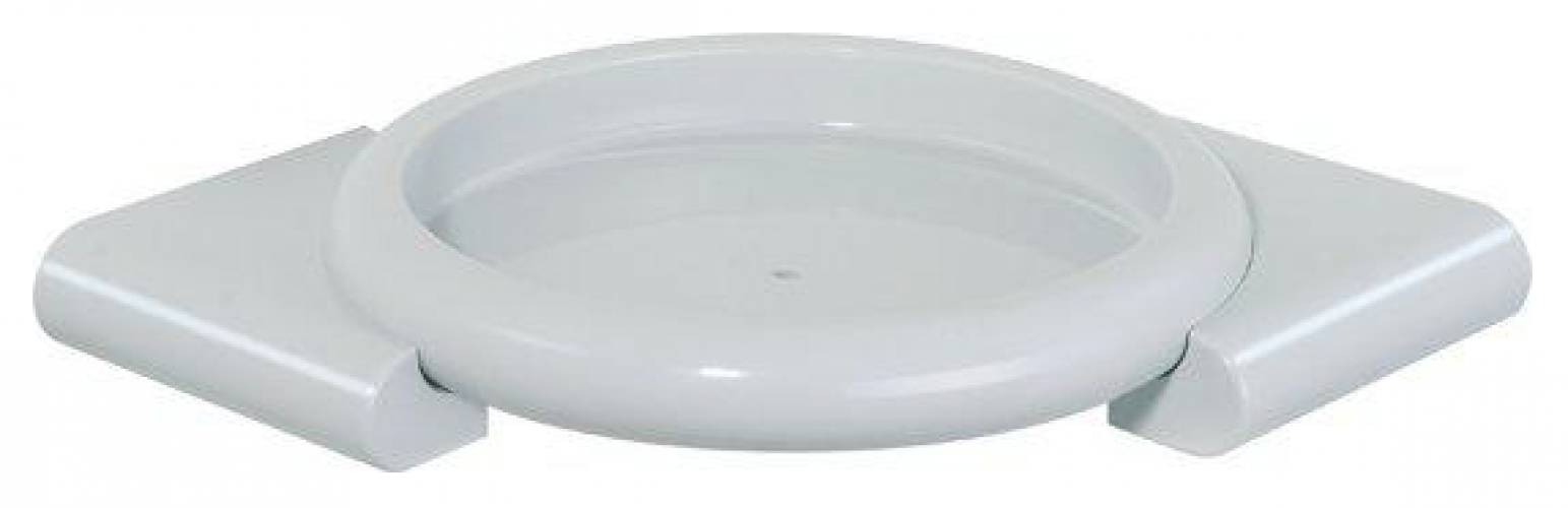 HEWI Serie 477 Eckablage reinweiß 477.32.100.99 - Bild 1