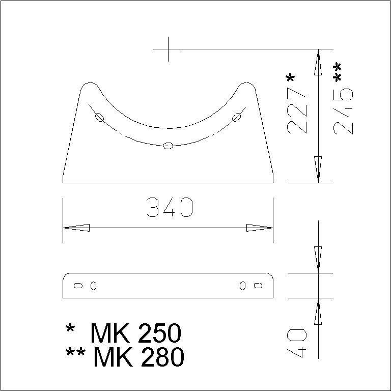 Helios Montagekonsolen MK 250-280 1447