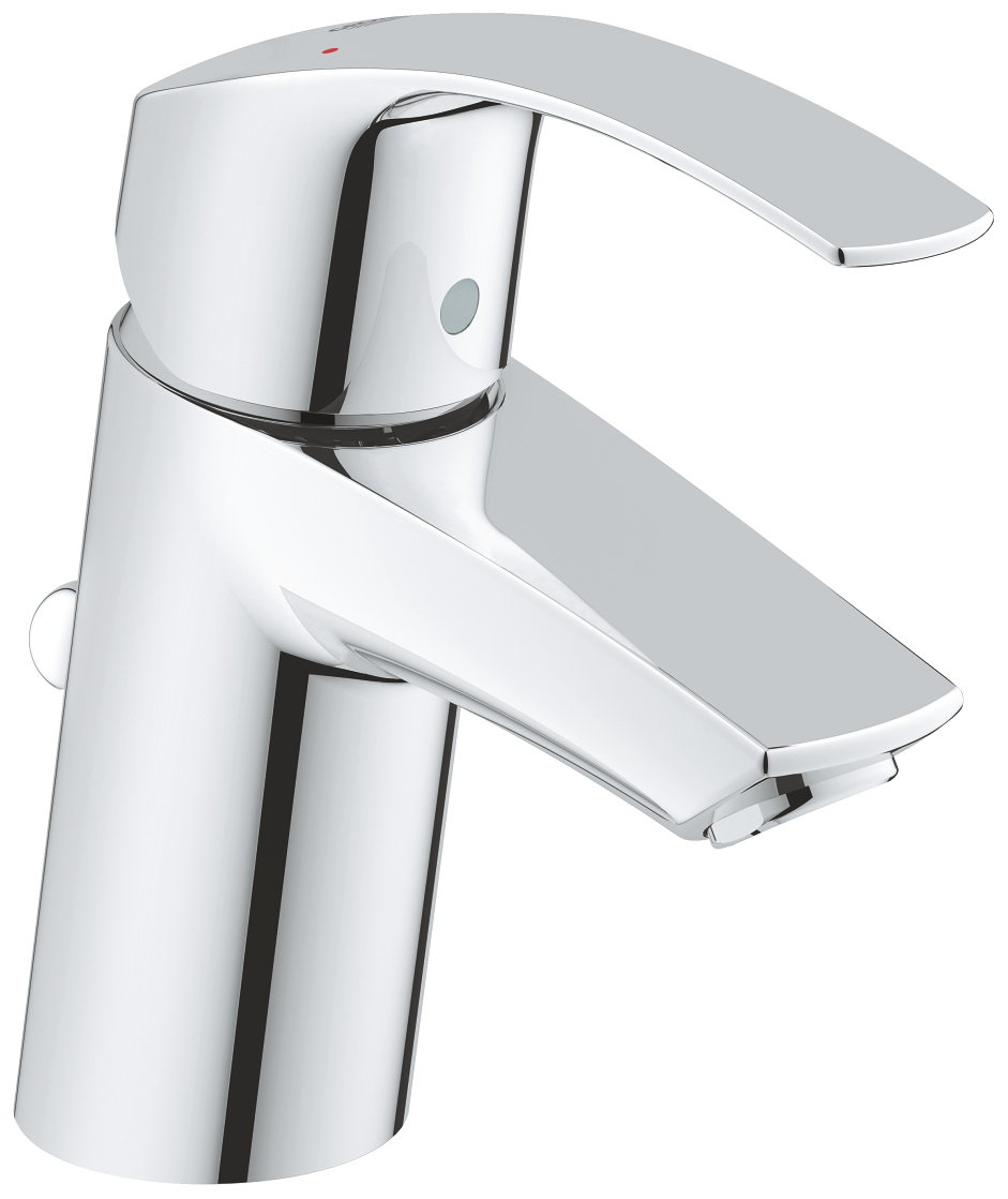 GROHE Eurosmart Waschtischbatterie chrom mit Zustangen-Ablaufgarnitur 33265002 - Bild 1