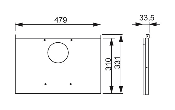 TECEbox Bauraumabdeckung für plus 9200012 - Bild 3