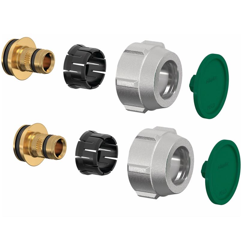 Klemmverschraubungs-Set 17x2mm x 3/4'' Eurokonus, für Kunststoff- und Metallverbundrohre - Bild 1