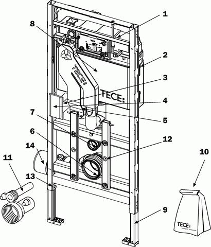 TECElux Luftauslass 9.820.300