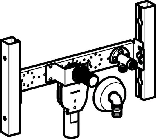 Geberit Duofix Traverse für Waschmaschine 111.778.00.1