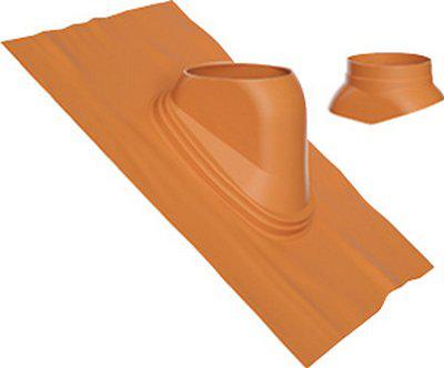 Buderus Dachziegel d 125 mm, 35-55 Grad rot 7738112514 - Bild 1