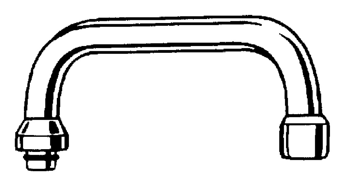 GROHE U-Auslauf Atlanta Ausladung 200mm DN15 chrom 13028000 - Bild 2