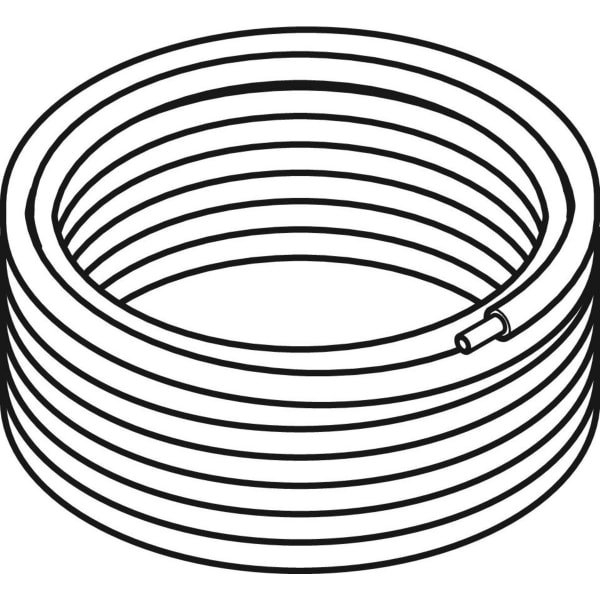 Geberit Systemrohr ML, rund vorgedämmt 13mm Rollenware d20, Länge=50m blau 619.141.002 - Bild 2