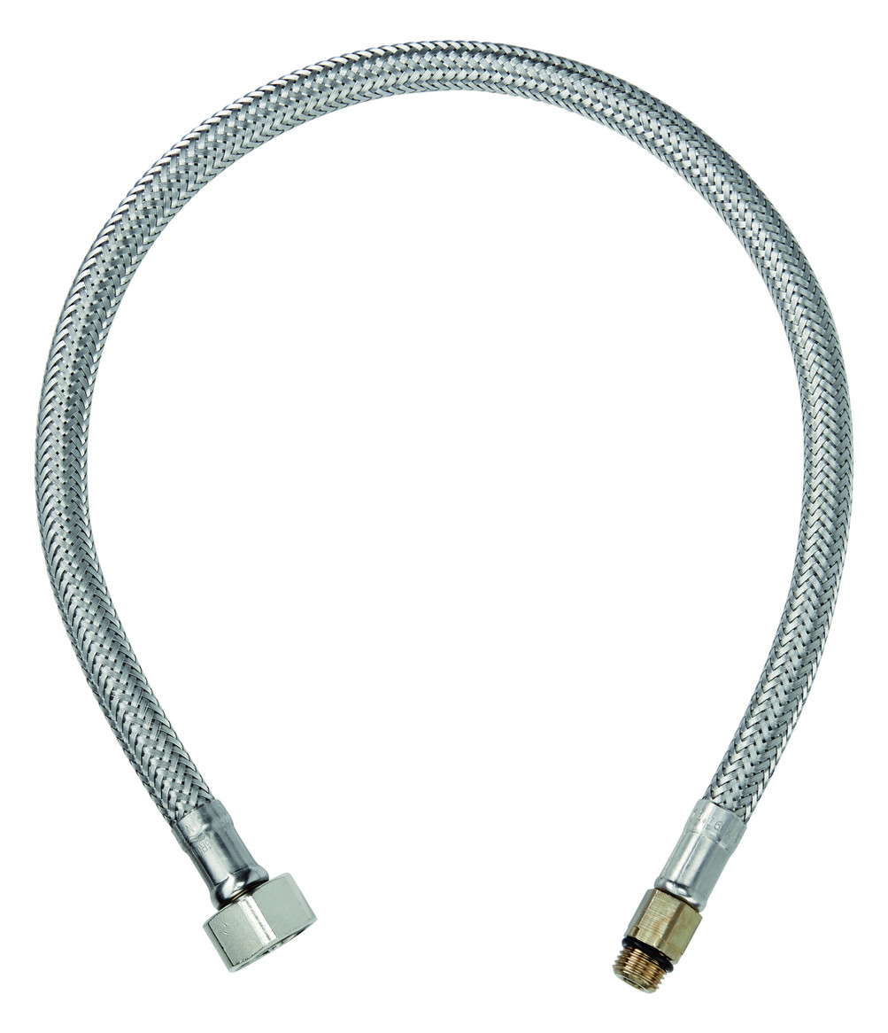 GROHE Druckschlauch flexibel M10x1 x 3/8'' 544mm chrom 46255000 - Bild 1