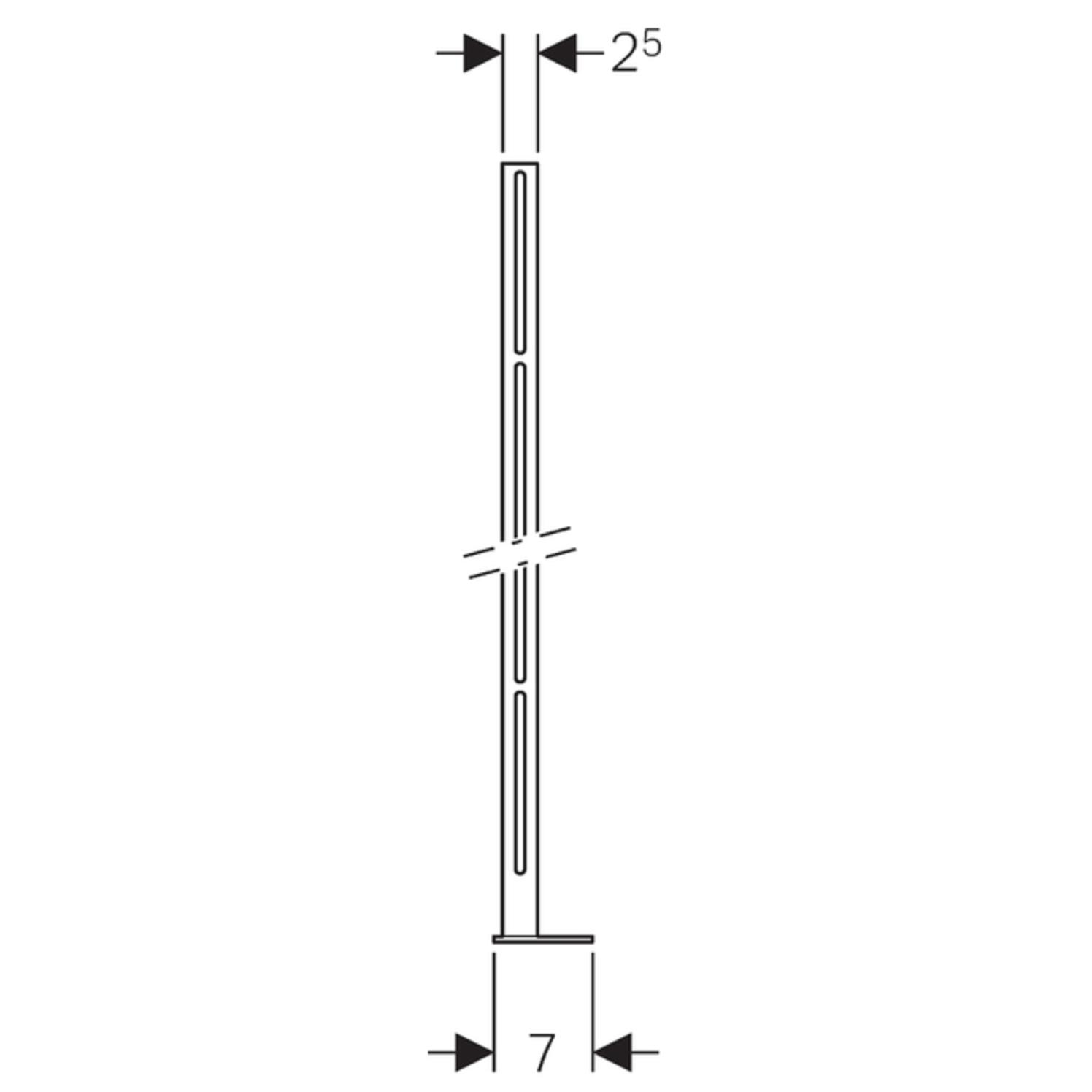 Geberit Ständer mit Fussplatten, für alle Kombifix Montageelemente (1 Paar) 457.872.26.1 - Bild 4