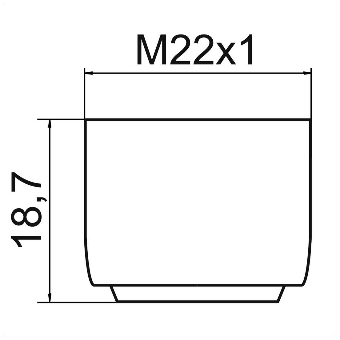 NEOPERL CASCADE SLC Strahlregler SS verchromt, M22x1, A = 13.5-15 l/min