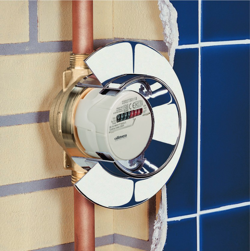 Allmess UP-Wohnungswasserzähler kalt/warm UP 6000-MK MES 3 +m A34 inkl. Konformitätsentgelt - Bild 2