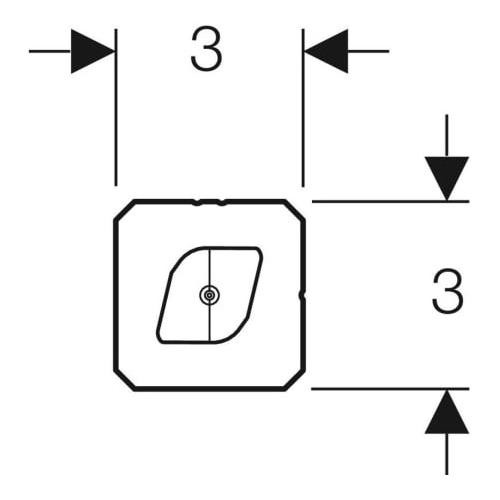 Geberit GIS Verbindungsstück verzinkt 461.003.00.1 - Bild 3