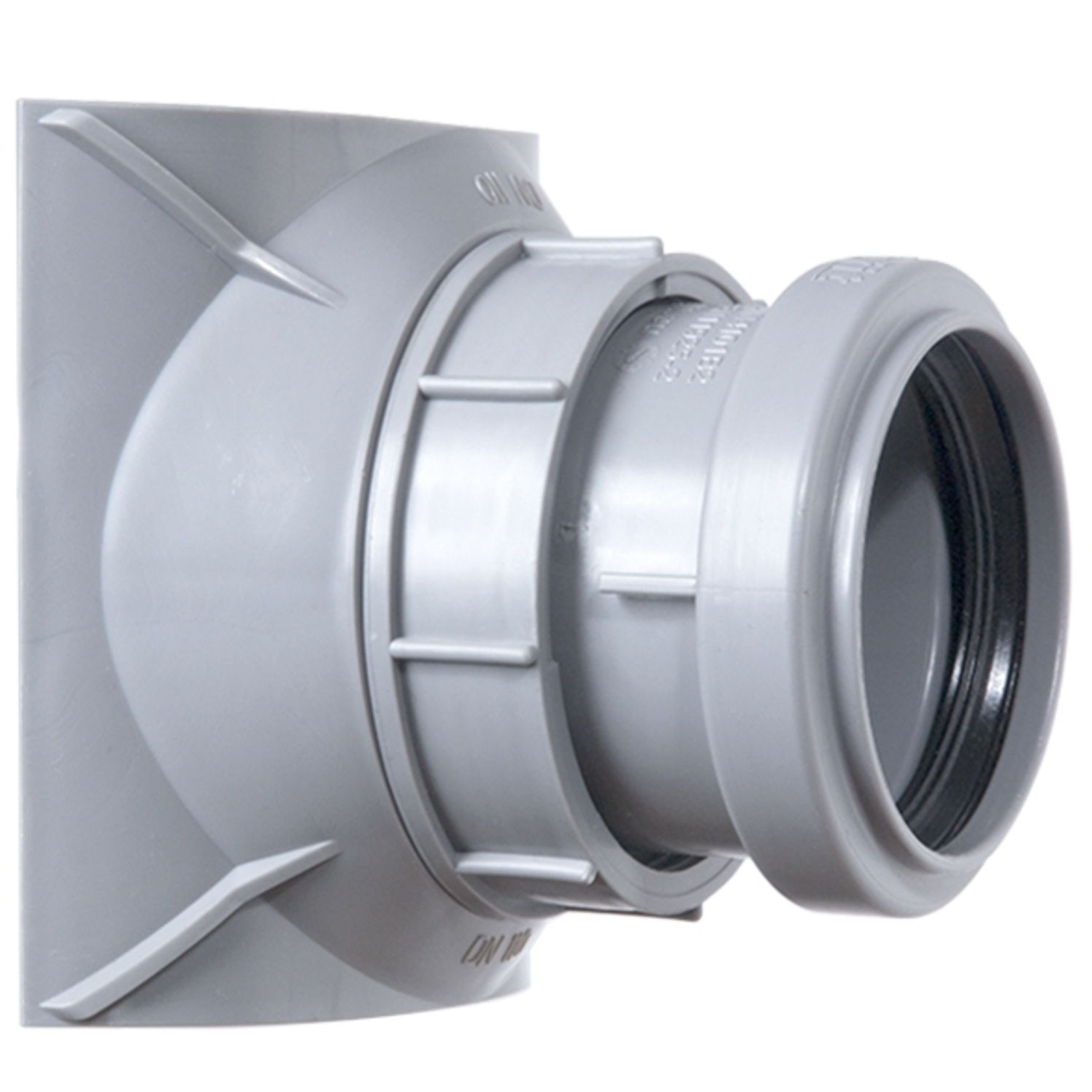 HT-Schraubabzweig DN 110 x DN 40 aus PP 21040AZ, zur Anbindung an HT/KG/PE/PP/SML - Bild 1