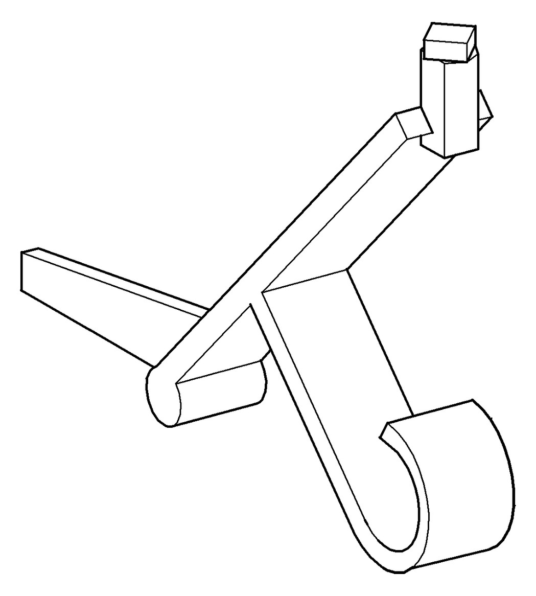 GROHE Hebel für Wandeinbau-Spülkasten 6-9l 43519 - Bild 3