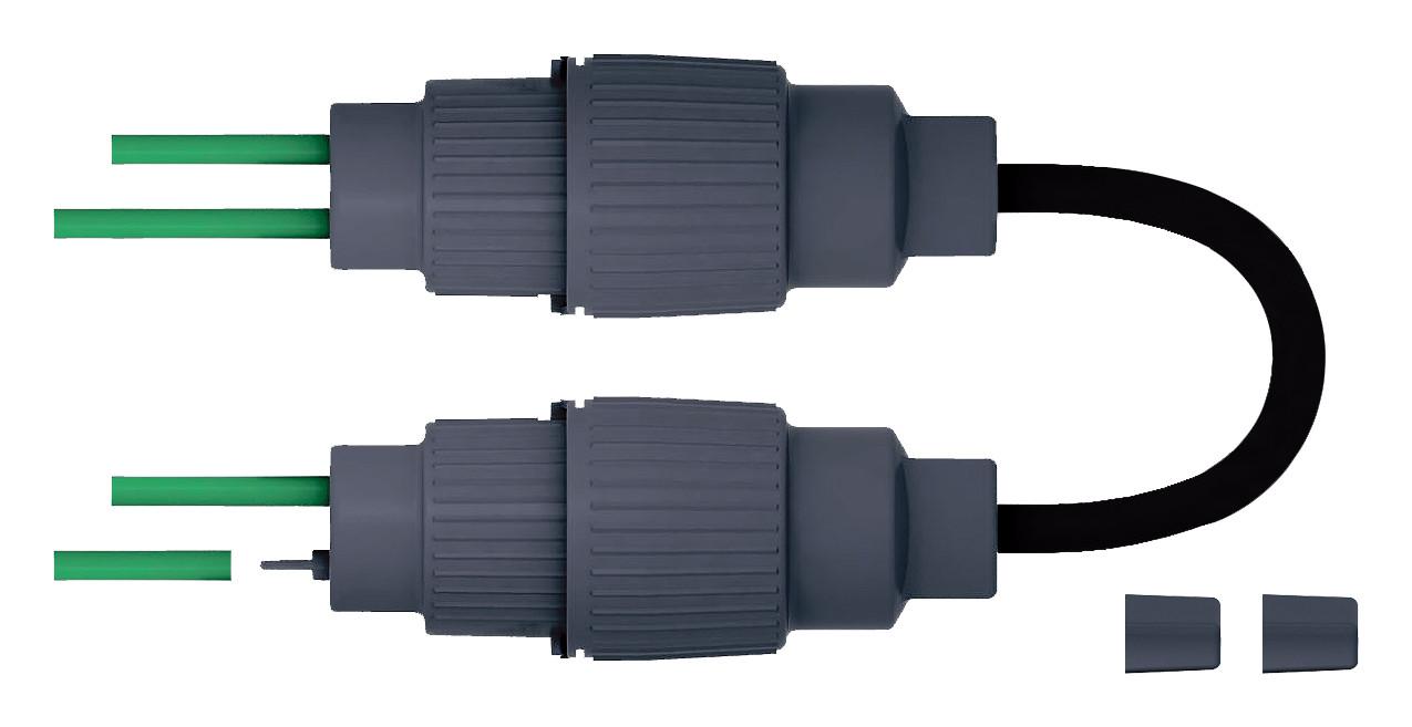 bamaheat Heizband-Abzweig DuoClip-T für 3-4 Heizbänder incl. 2 Endabschlüssen 8000-10.62 - Bild 1