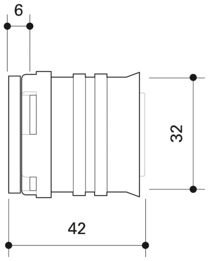 CONEL Connect MV2 Endkappe 32 mm CCMVEK32N - Bild 2