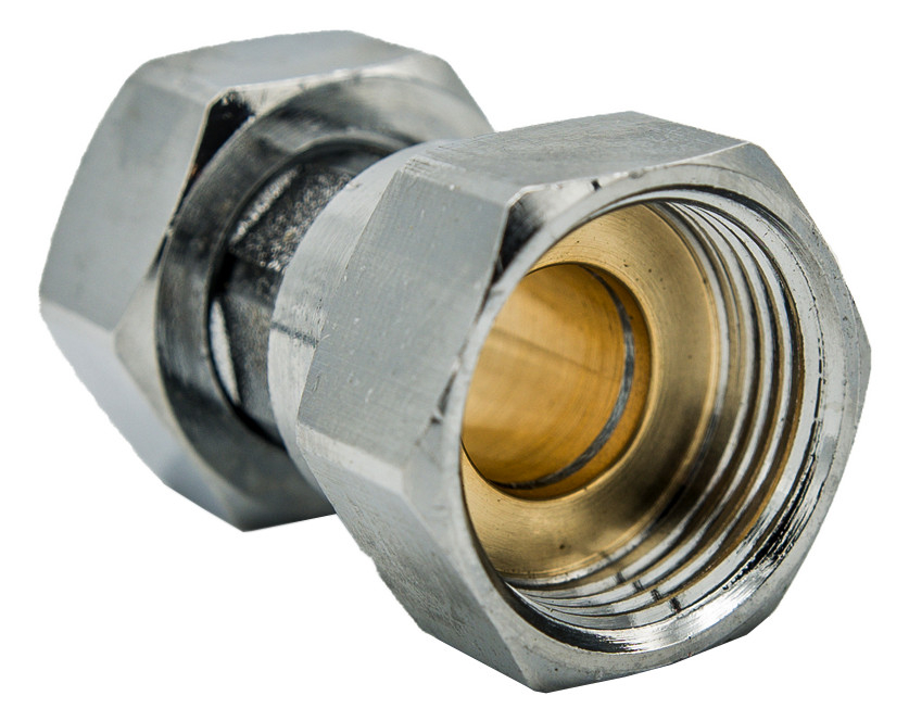 Deltamess Doppelverschraubung für ZH-Montage mit beidseitigem G3/4 IG Überwurf 10668 - Bild 2