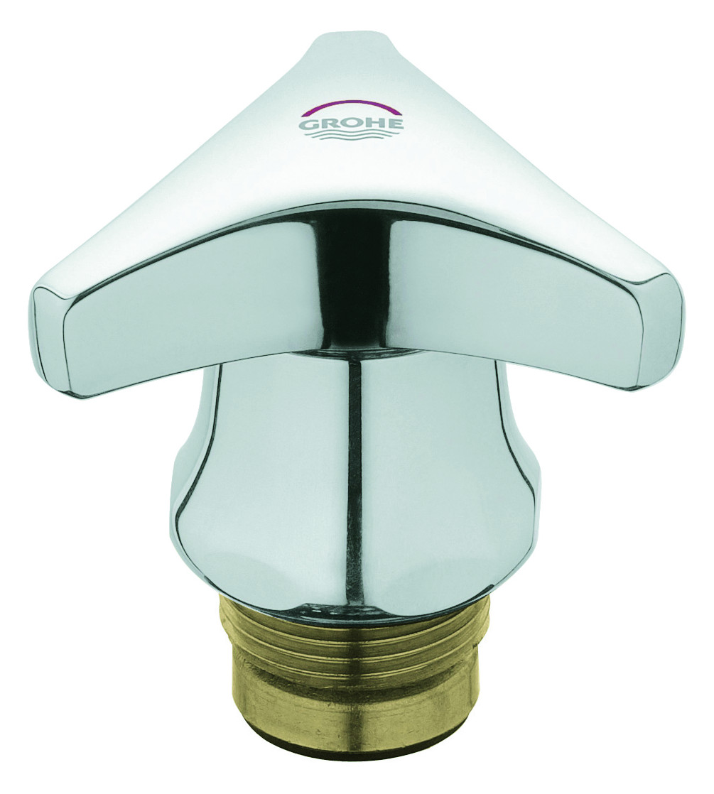 GROHE Oberteil Trecorn Griff Markierung rot 3/4'' chrom 11105000 - Bild 1
