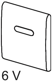 TECEplanus Urinalelektronik 6V weiss glänzend 9242356 - Bild 3