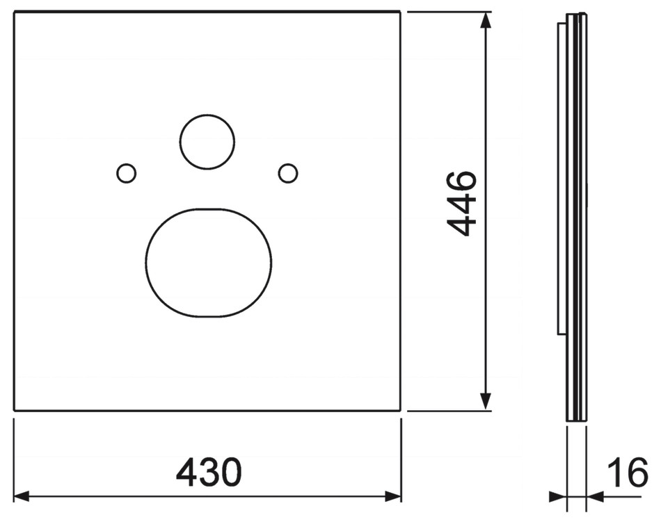 TECElux WC-Glasplatte Dusch-WC Duravit SensoWash C 9650103 - Bild 2