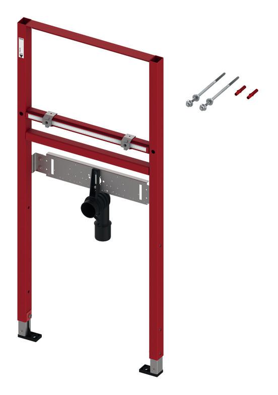 TECEbase Waschtischmodul Bauhöhe 1120 mm, Breite 500 mm, inklusive Wandbefestigung 9410001 - Bild 1