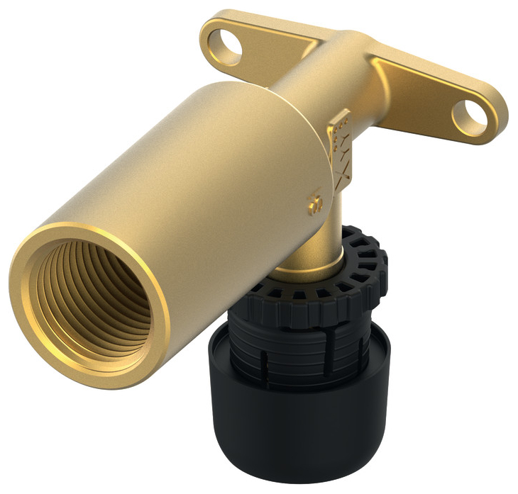 TECElogo-Ax Wandscheibe lang 16 mm x 1/2'' IG Siliziumbronze 8803501 - Bild 1