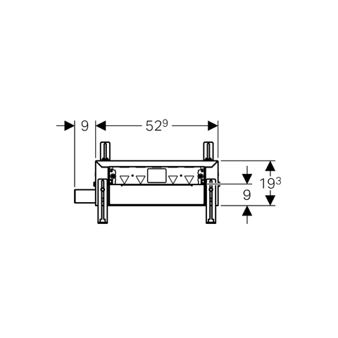 Geberit Kombifix Element f. Dusche m.Wandablauf d50 457.534.00.1