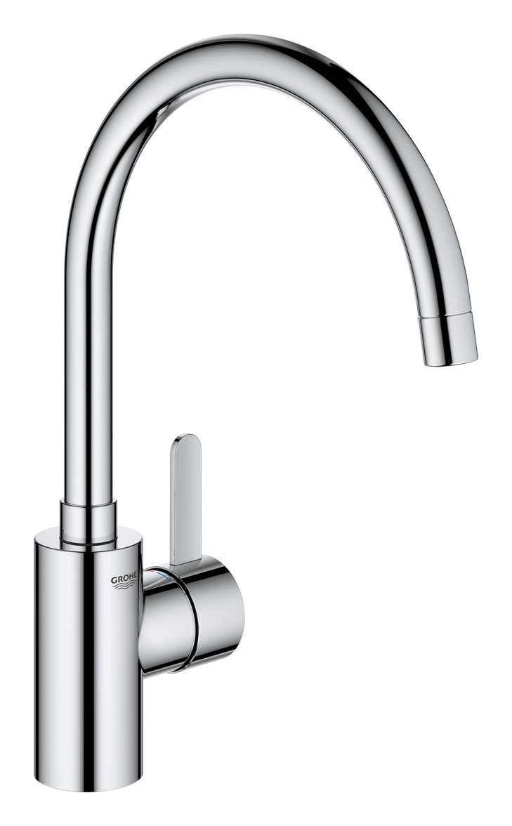 GROHE Spültischbatterie Eurosmart Cosmopolitan hoher Auslauf Zero verchromt 32843002 - Bild 1