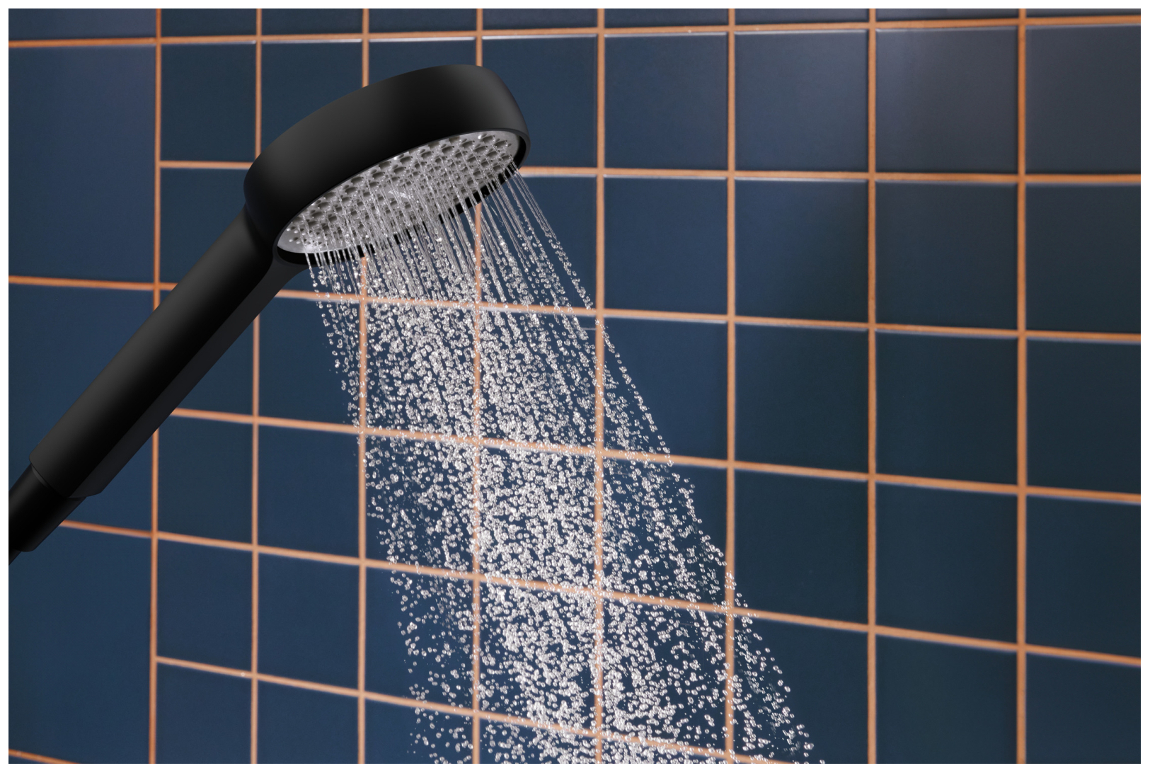 Hansgrohe Brauseset Activera S 95 1jet EcoSmart mit Brausestange Typ 95 matt schwarz