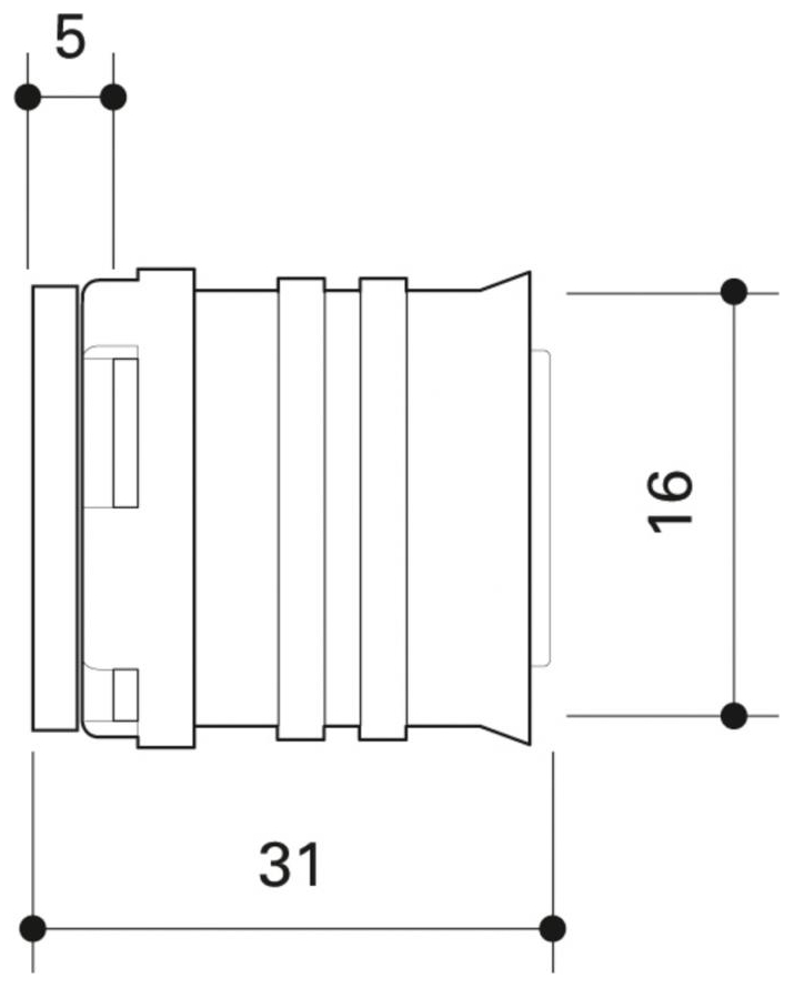 CONEL Connect MV2 Endkappe 16 mm CCMVEK16N - Bild 2