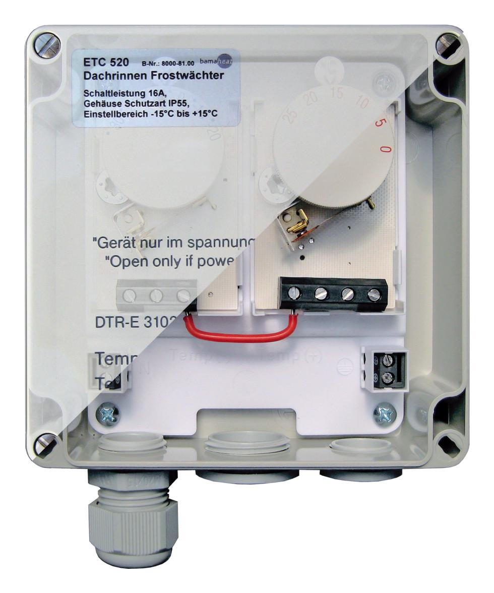 bamaheat Dachrinnenfrostwächter für kleine Anlagen bis ca. 30 Meter 8000-81.00 - Bild 1
