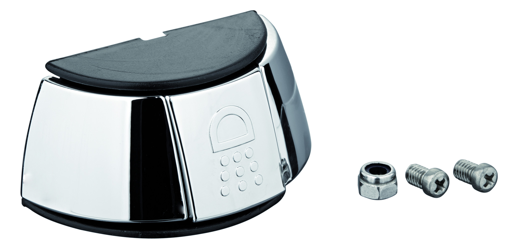 GROHE Drucktaste 46106000 verchromt für Europlus/Eurowing Wannenbatterie  - Bild 1