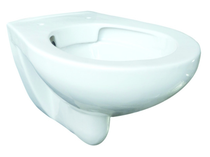 VIGOUR Wand-Tiefspül-WC one V1 weiß, spülrandlos