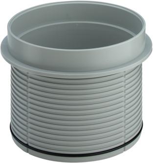 Viega Höhenausgleichsstück 4996 aus Kunststoff grau 112707 - Bild 1