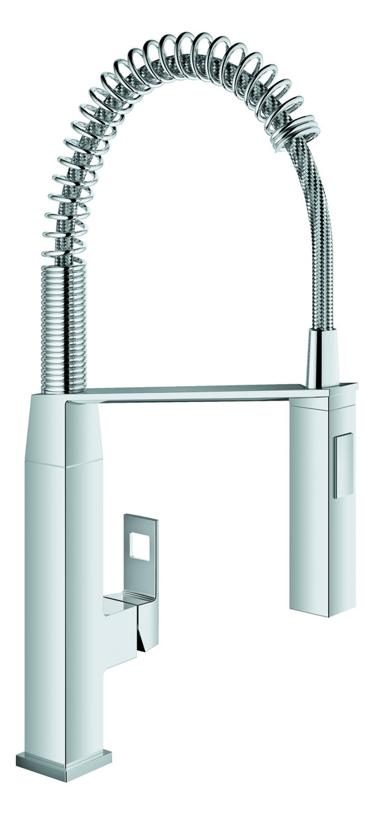 GROHE Spültischbatterie Eurocube mit Profibrause chrom 31395000 - Bild 1