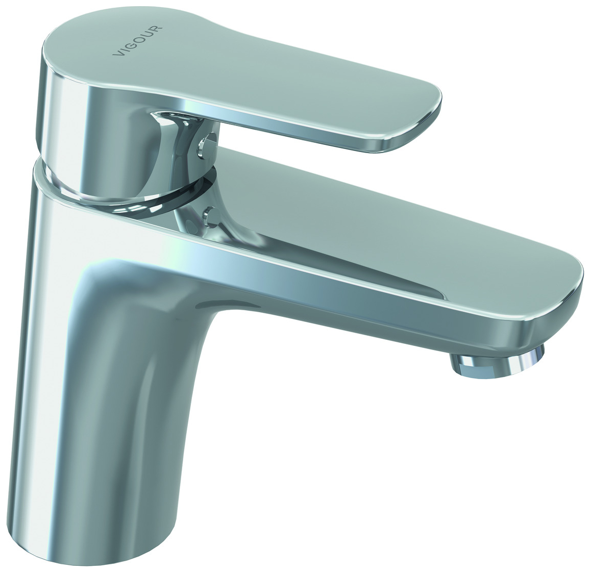 VIGOUR Einhand-Waschtischbatterie derby V3 ohne Ablaufgarnitur verchromt