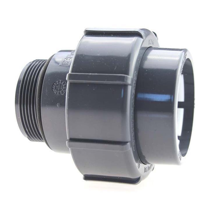 Cillit PVC-Übergangsverschraubung FlexFit 50mm Klemmstutzen x 1 1/2 AG''