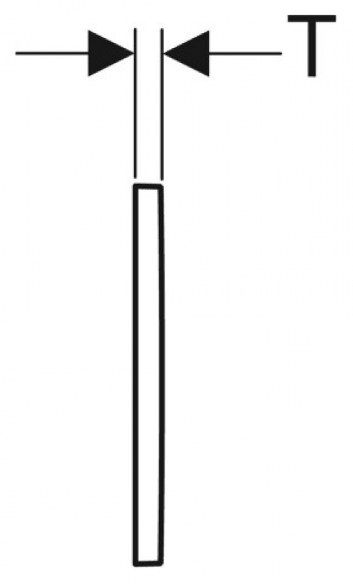 Geberit Omega30 Betätigungsplatte 2-Mengen weiß/hgl.verchromt/weiß 115.080.KJ.1 - Bild 3