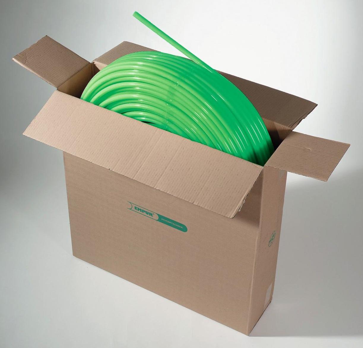 Empur KLIMAPEX® PE-RT Rohr 15x1,8 mm grün 5-Schicht-Rohr, Rolle 200m 111532 - Bild 1