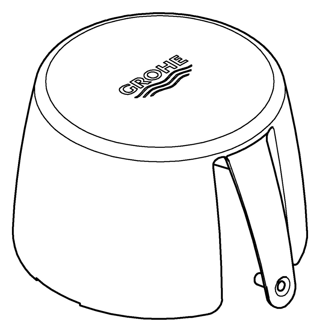 GROHE Temperatur-Entriegelungsgriff 47994 für Grohtherm Special