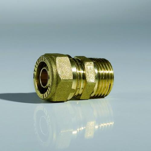 Empur Anschlussverschraubung 1/2'' AG x 15x1,8 mm, für Kunststoffrohre 461500 - Bild 1